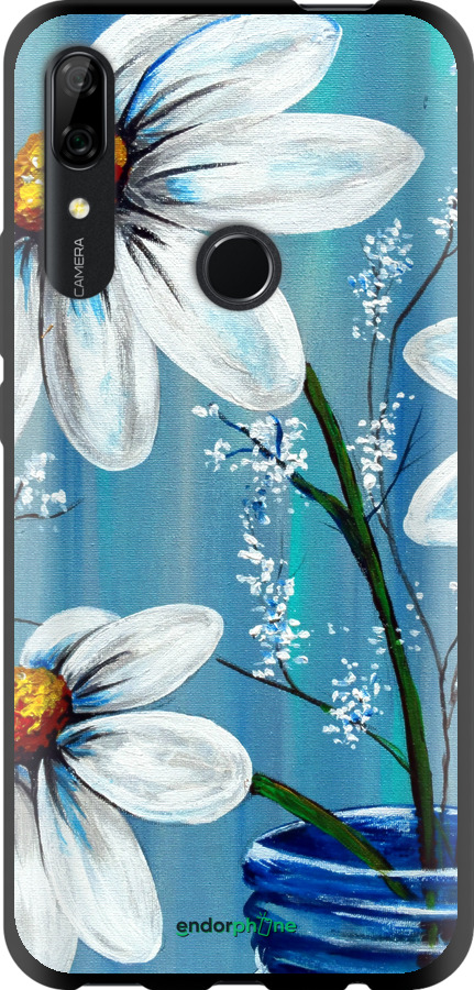 TPU чехол Красивые арт-ромашки для Huawei Y9 Prime 2019 - 4031b-1736 изображение 