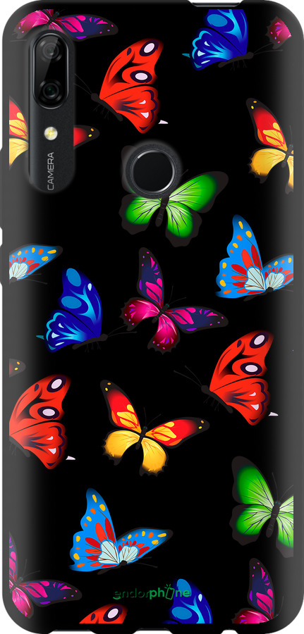 TPU чехол Барвисті метелики для Huawei Y9 Prime 2019 - 4761b-1736 изображение 
