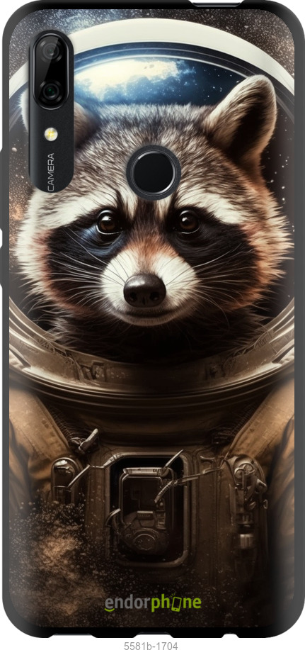 TPU чехол Raccoon austronaut для Huawei Y9 Prime 2019 - 5581b-1736 изображение 