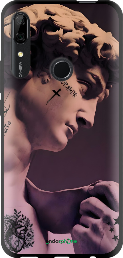 TPU чехол Давид для Huawei Y9 Prime 2019 - 6302b-1736 изображение 