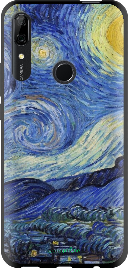 TPU чехол «Звездная ночь» Винсента Ван Гога для Huawei Y9 Prime 2019 - 6433b-1736 изображение 