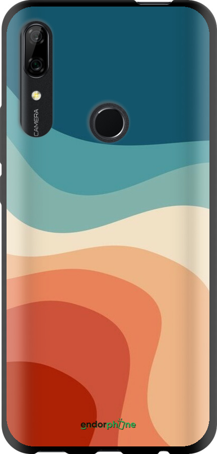 TPU чехол У стилі ретро з хвилями для Huawei Y9 Prime 2019 - 6531b-1736 изображение 