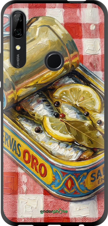 TPU чехол Vintage Sardine Tin Phone для Huawei Y9 Prime 2019 - 6772b-1736 изображение 