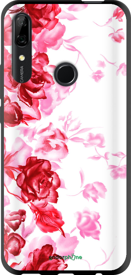 TPU чехол Намальовані троянди для Huawei Y9 Prime 2019 - 724b-1736 изображение 