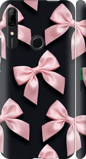 3D пластиковый матовый чехол Coquette Ribbons Dark Coquette для Huawei Y9 Prime 2019 - 6767m-1736 изображение 