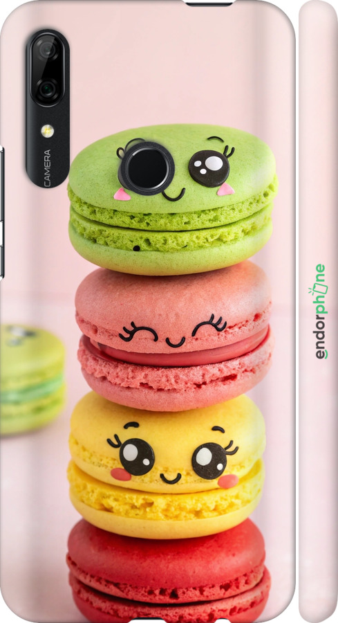 3D пластиковый матовый чехол Печенье для Huawei P Smart Z - 6693m-1704 изображение 