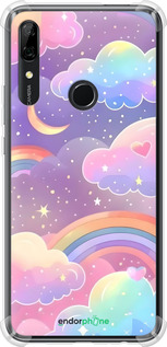 Силикон с усиленными углами чехол Облака и радуга для Huawei P Smart Z - 6312sp-1704 изображение 