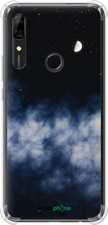 Силикон с усиленными углами чехол Ночное небо для Huawei Y9 Prime 2019 - 6450sp-1736 изображение 