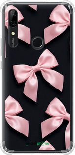 Силіконовий протиударний с посиленими кутами чехол Coquette Ribbons Dark Coquette для Huawei Y9 Prime 2019 - 6767sp-1736 изображение 