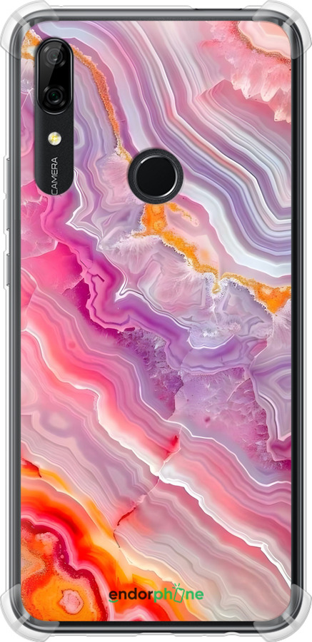 Силикон с усиленными углами чехол Мрамор 2 для Huawei P Smart Z - 6307sp-1704 изображение 