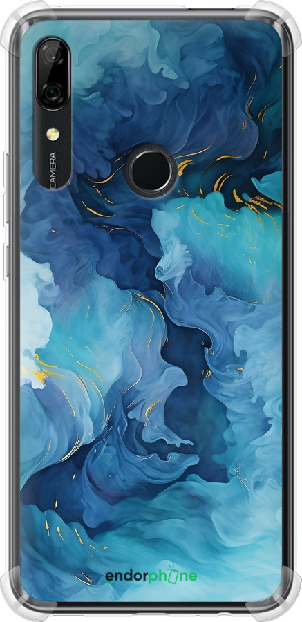Силикон с усиленными углами чехол Акварель для Huawei P Smart Z - 6320sp-1704 изображение 