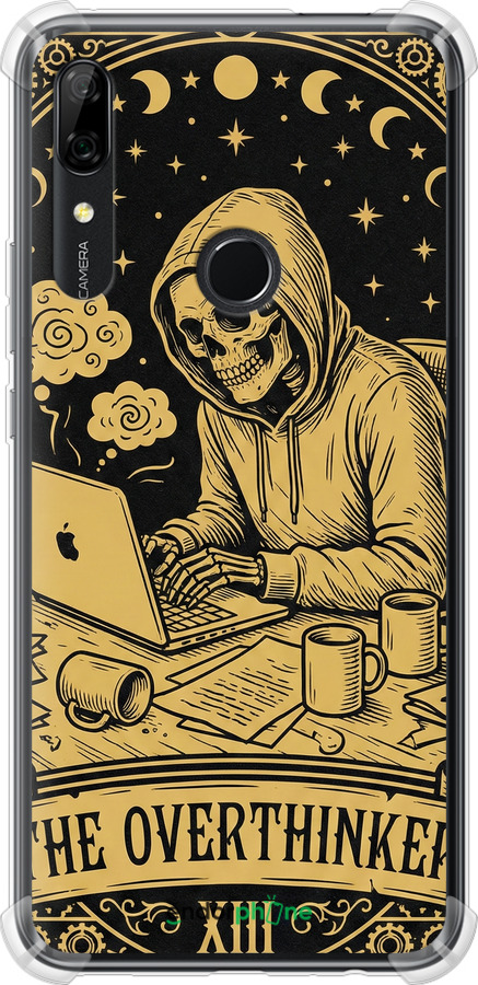 Силикон с усиленными углами чехол The Overthinker для Huawei Y9 Prime 2019 - 6774sp-1736 изображение 