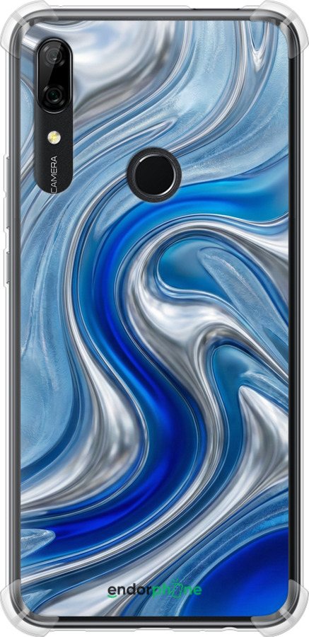 Силикон с усиленными углами чехол Liquid Chrome для Huawei Y9 Prime 2019 - 6781sp-1736 изображение 