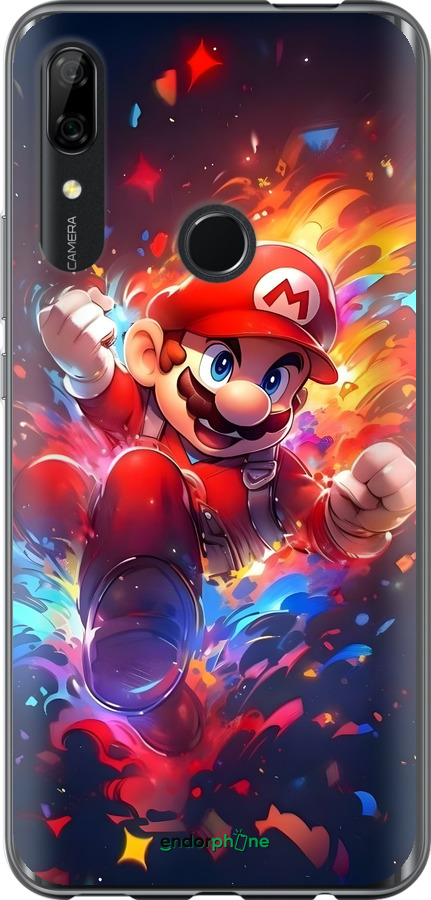 2D пластиковый чехол Супер Марио для Huawei Y9 Prime 2019 - 6342t-1736 изображение 