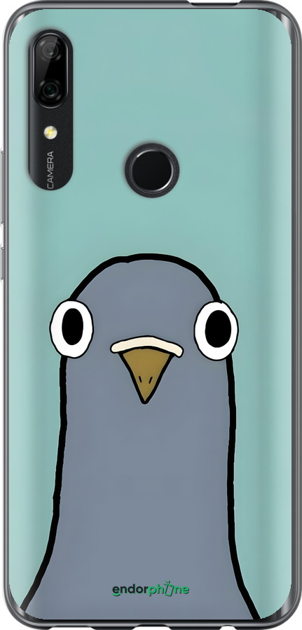 Силіконовий чехол Голубь для Huawei P Smart Z - 6388u-1704 изображение 