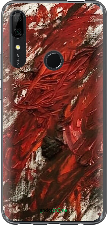 2D пластиковый чехол Абстрактная композиция в красных тонах для Huawei P Smart Z - 6541t-1704 изображение 