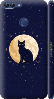 3D пластиковый матовый чехол Cute Cat Celestial/Witchy для Huawei P Smart - 6787m-1346 изображение 