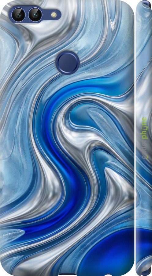 3D пластиковый матовый чехол Liquid Chrome для Huawei P Smart - 6781m-1346 изображение 