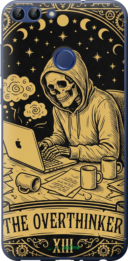 2D пластиковый чехол The Overthinker для Huawei P Smart - 6774t-1346 изображение 