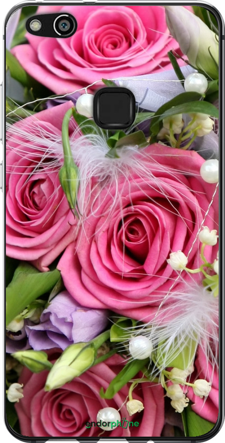 

Силіконовий чохол "Ніжність" для Huawei P10 Lite, Рожевий