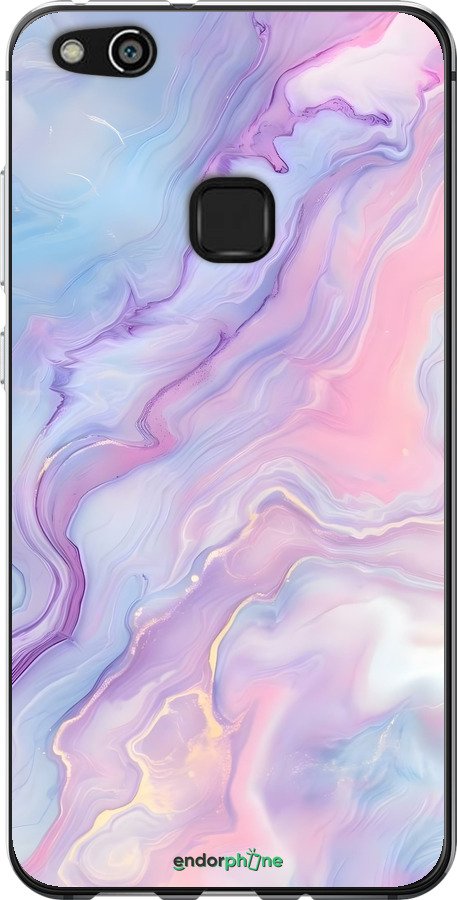 Силіконовий чехол Нежный мрамор для Huawei P10 Lite - 6310u-896 изображение 