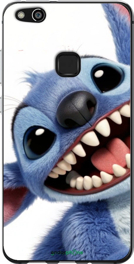 Силиконовый чехол Стич для Huawei P10 Lite - 6684u-896 изображение 