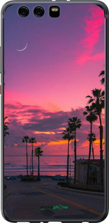 2D пластиковый чехол Пальмы для Huawei P10 Plus - 5873t-963 изображение 