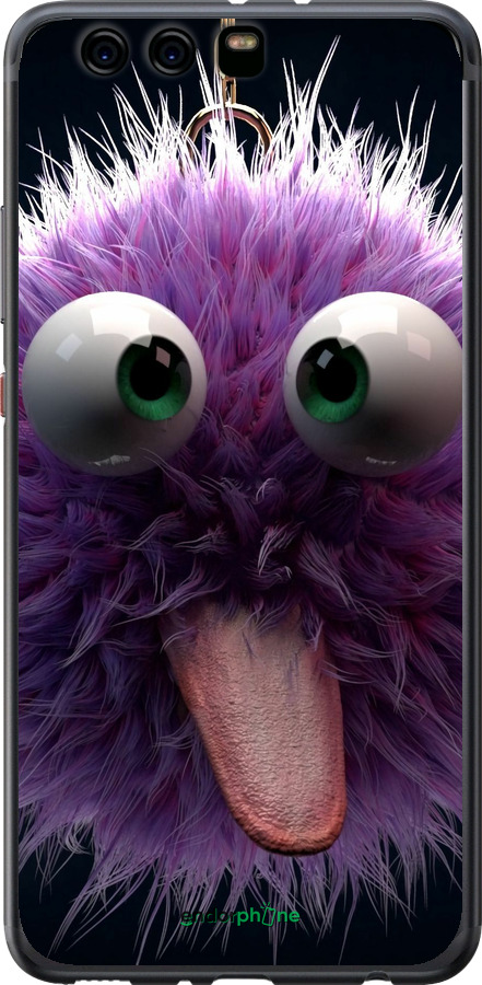 2D пластиковый чехол Пушистик для Huawei P10 Plus - 6017t-963 изображение 