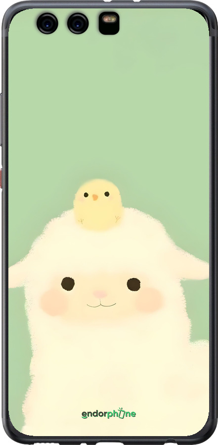 2D пластиковый чехол Барашек и ципленок для Huawei P10 Plus - 6369t-963 изображение 