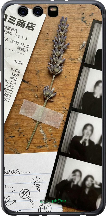 2D пластиковый чехол Aesthetic Scrapbook Collage для Huawei P10 Plus - 6773t-963 изображение 