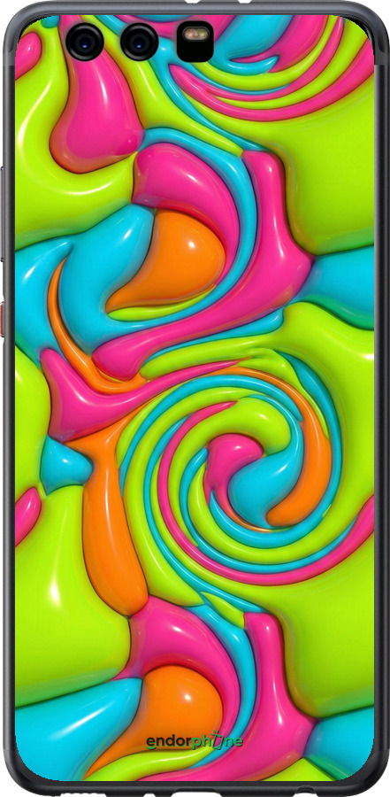 Силиконовый чехол Y2K Jelly Dream для Huawei P10 Plus - 6780u-963 изображение 