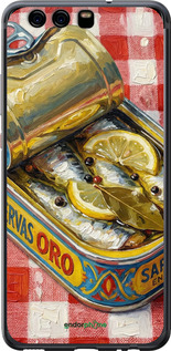 2D пластиковий чехол Vintage Sardine Tin Phone для Huawei P10 - 6772t-780 изображение 