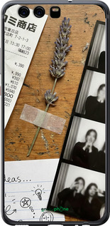 Силиконовый чехол Aesthetic Scrapbook Collage для Huawei P10 - 6773u-780 изображение 