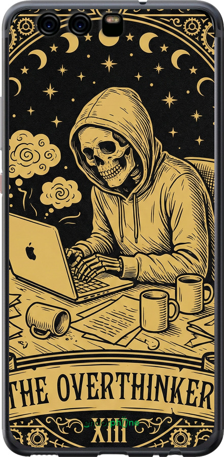 2D пластиковий чехол The Overthinker для Huawei P10 - 6774t-780 изображение 