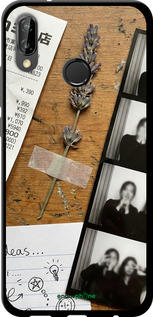 TPU чехол Aesthetic Scrapbook Collage для Huawei P20 Lite - 6773b-1410 изображение 