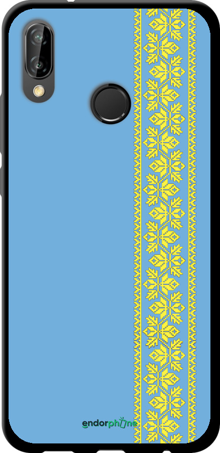 TPU чехол Вышиванка 33 для Huawei P20 Lite - 602b-1410 изображение 