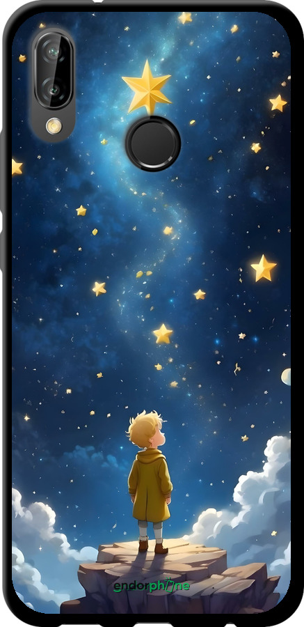 TPU чехол Маленький принц для Huawei P20 Lite - 6326b-1410 изображение 