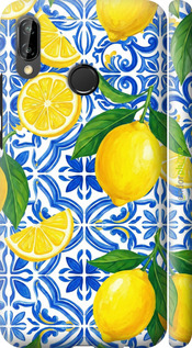 3D пластиковый матовый чехол Grocery Girl Italian Summer для Huawei P20 Lite - 6766m-1410 изображение 