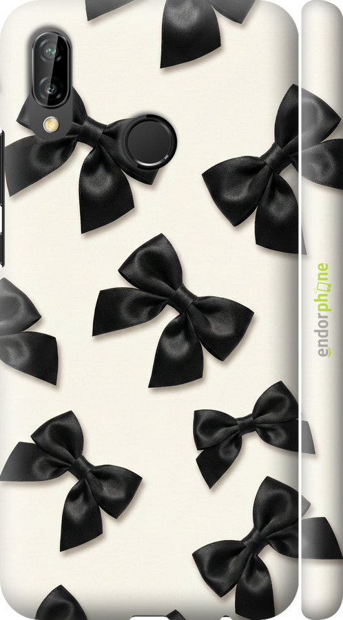 3D пластиковий матовий чехол Dark Coquette для Huawei P20 Lite - 6765m-1410 изображение 