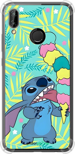 Силикон с усиленными углами чехол Стич для Huawei P20 Lite - 6361sp-1410 изображение 