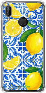 Силикон с усиленными углами чехол Grocery Girl Italian Summer для Huawei P20 Lite - 6766sp-1410 изображение 