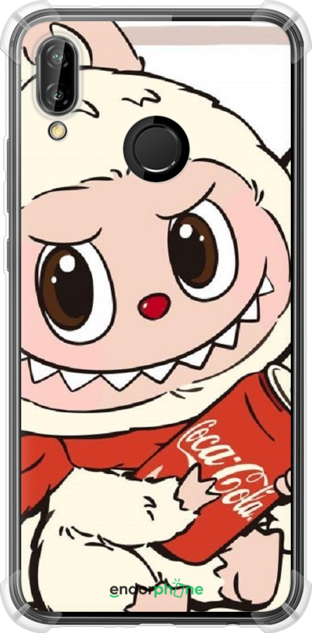Силіконовий протиударний с посиленими кутами чехол № 6738 для Huawei P20 Lite - 6738sp-1410 изображение 