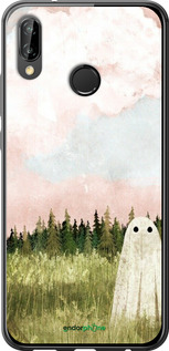 2D пластиковий чехол Привид для Huawei P20 Lite - 6401t-1410 изображение 