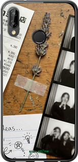 Силіконовий чохол 'Aesthetic Scrapbook Collage' для Huawei P20 Lite зображення 5