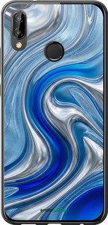 2D пластиковий чехол Liquid Chrome для Huawei P20 Lite - 6781t-1410 изображение 