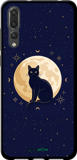 TPU чехол Cute Cat Celestial/Witchy для Huawei P20 Pro - 6787b-1470 изображение 