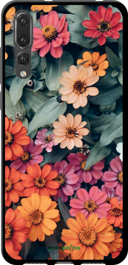 TPU чехол Beauty flowers для Huawei P20 Pro - 4050b-1470 изображение 