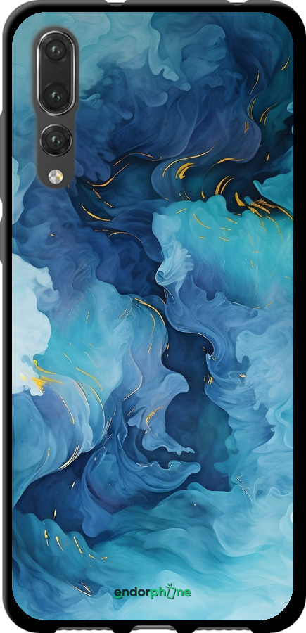 TPU чехол Акварель для Huawei P20 Pro - 6320b-1470 изображение 