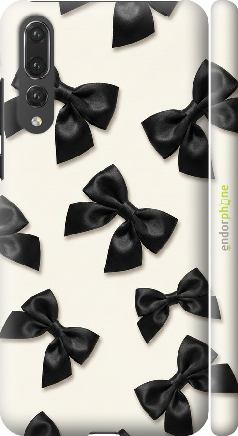 3D пластиковый матовый чехол Dark Coquette для Huawei P20 Pro - 6765m-1470 изображение 