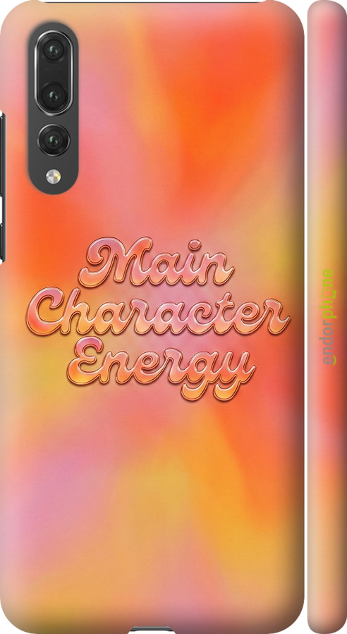3D пластиковий матовий чехол Aura Gradient Main Character Energy Aesthetic Y2K для Huawei P20 Pro - 6783m-1470 изображение 